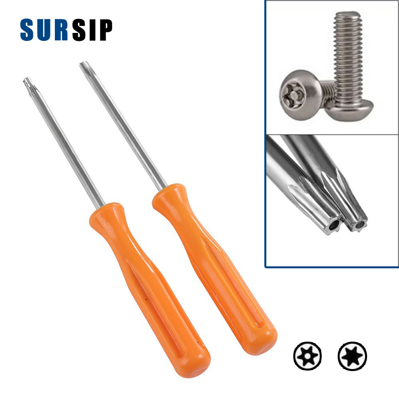 1 tk Kruvikeeraja Multifunktsionaalne TORX T6 + T8 võltsimiskindla augu parandamise täppiskruvikeeraja tasku parandamise tööriist