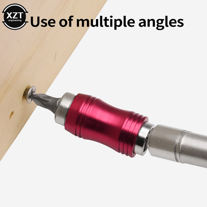 1/4 "sešstūrveida skrūvgrieža uzgaļa turētājs Magnētiskā urbja pagarinātāja stieņa skrūvgrieža uzgaļi Ātras maiņas neslīdoša leņķa piedziņas rokas instrumenti