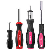 1/4" magnetska ručka odvijača Mini odvijač Držač bitova Odvijač vijaka s čegrtaljkom Odvijač od ugljičnog čelika Alati za uvrtanje vijaka