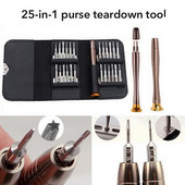 25 σε 1 Mini Precision Screwdriver Magnetic Set Electronic Torx Screwdriver Opening Tools Tools for iPhone Camera Watch PC