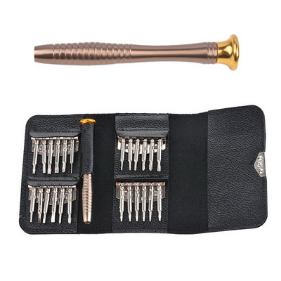 25 σε 1 Mini Precision Screwdriver Magnetic Set Electronic Torx Screwdriver Opening Tools Tools for iPhone Camera Watch PC