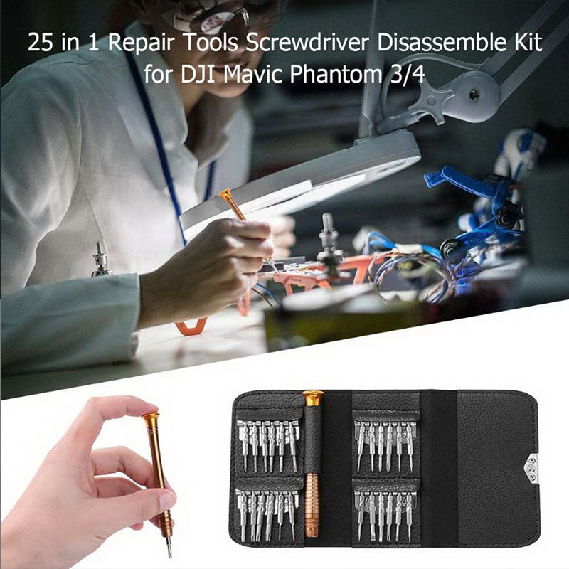 25 σε 1 Mini Precision Screwdriver Magnetic Set Electronic Torx Screwdriver Opening Tools Tools for iPhone Camera Watch PC