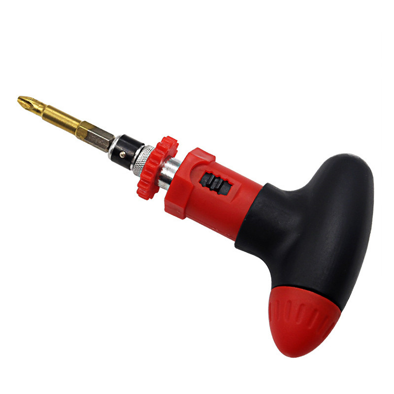 1 kom 1/4 inčne čegrtaljke T tipa odvijača Drška za 6,35 mm nastavke za držanje kućanskih odvijača Alat za držanje bitova