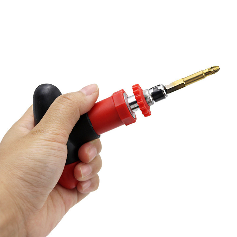 1 kom 1/4 inčne čegrtaljke T tipa odvijača Drška za 6,35 mm nastavke za držanje kućanskih odvijača Alat za držanje bitova