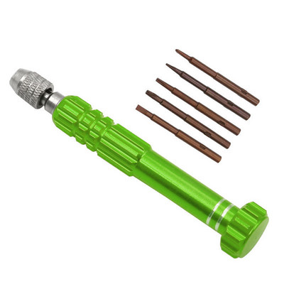 Set de chei de șurubelniță pentru jocuri 5 în 1 instrument Șurubelniță hexagonală Phillips portabilă pentru deschiderea tabletei unelte de mână pentru telefonul mobil