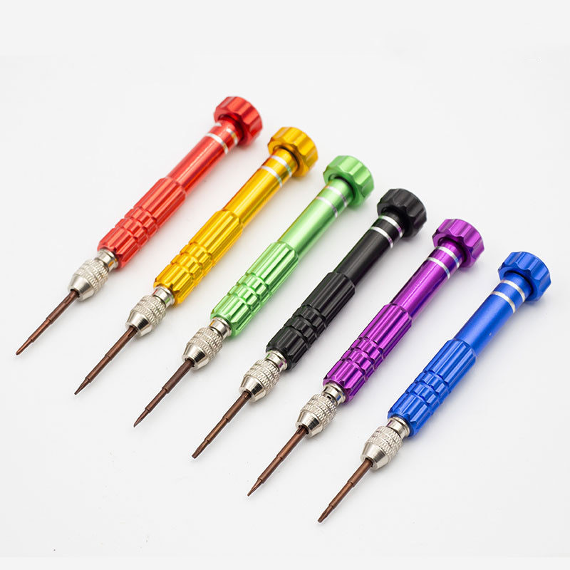 Set de chei de șurubelniță pentru jocuri 5 în 1 instrument Șurubelniță hexagonală Phillips portabilă pentru deschiderea tabletei unelte de mână pentru telefonul mobil