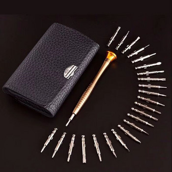 Mini Precision Screwdriver Set 25 in 1 Electronic Torx Screwdriver Opening Tools Tools for iPhone Camera Watch Tablet PC