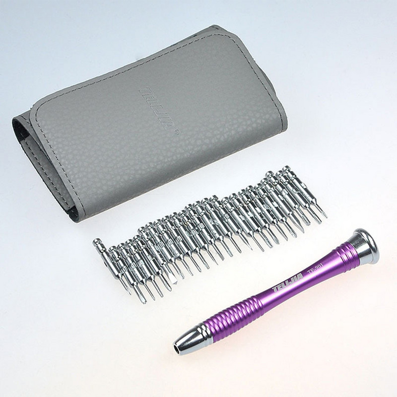 Skrūvgriežu komplekta rīki 25 vienā daudzfunkcionālie komplekti Datoru datoru remonts Skrūvgriežu komplekts tālruņa komplekta rīku remontam