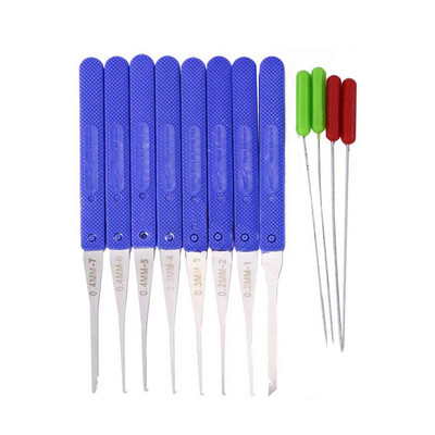 1 sulaužytų raktų išmontavimo rinkinio rinkinys Šaltkalvio įrankių rinkinys, lengvai paimti sulaužyti raktai Užrakinimo taisymo įrankių komplektas