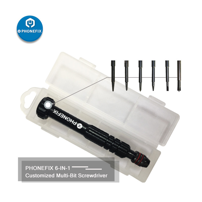 6 az 1-ben csavarhúzó készlet mobiltelefon LCD képernyő javítókészlet Pentalobe Torx csavarhúzó nyitó kézi szerszám iPhone kamerához Javítás
