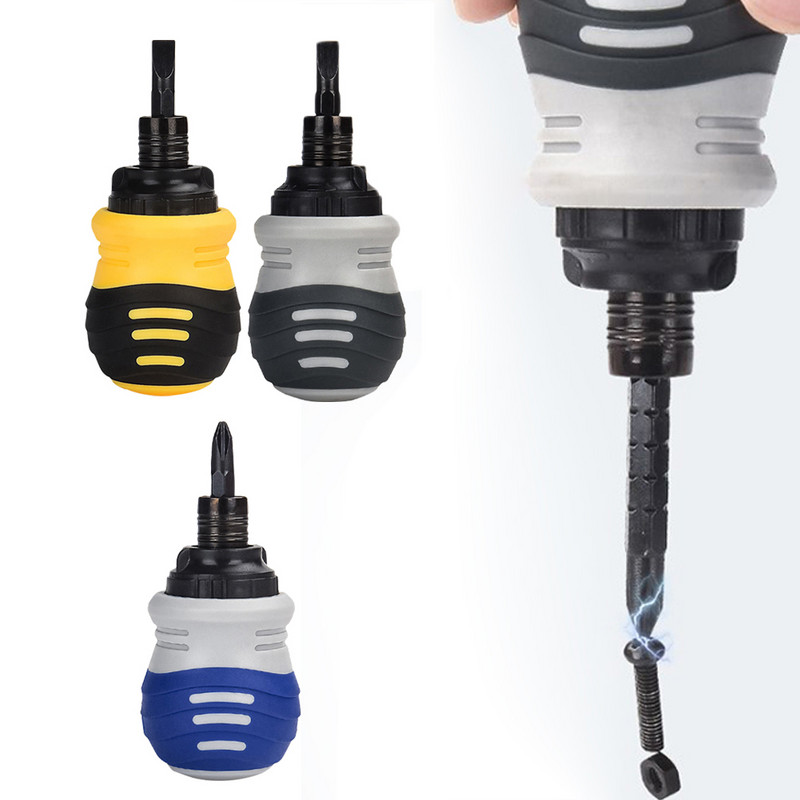 4 gab. Mini sprūdrata skrūvgriezis ar skrūvju uzgaļu komplektu Precīzi magnētiski daudzfunkcionāli mehāniski darbnīcas instrumenti Rokas manuālie instrumenti