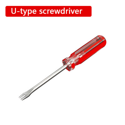 SONGJIATE Auto ukseliim-pandlaga kruvikeeraja V-tüüpi küünarnukkkruvikeeraja naelahammaste kinnitusvarras