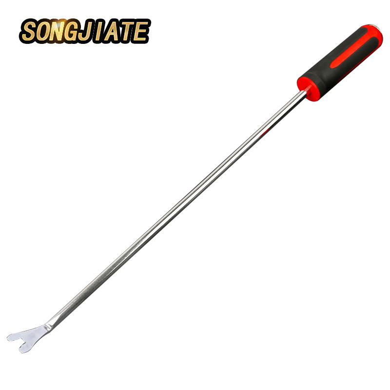 SONGJIATE Auto ukseliim-pandlaga kruvikeeraja V-tüüpi küünarnukkkruvikeeraja naelahammaste kinnitusvarras