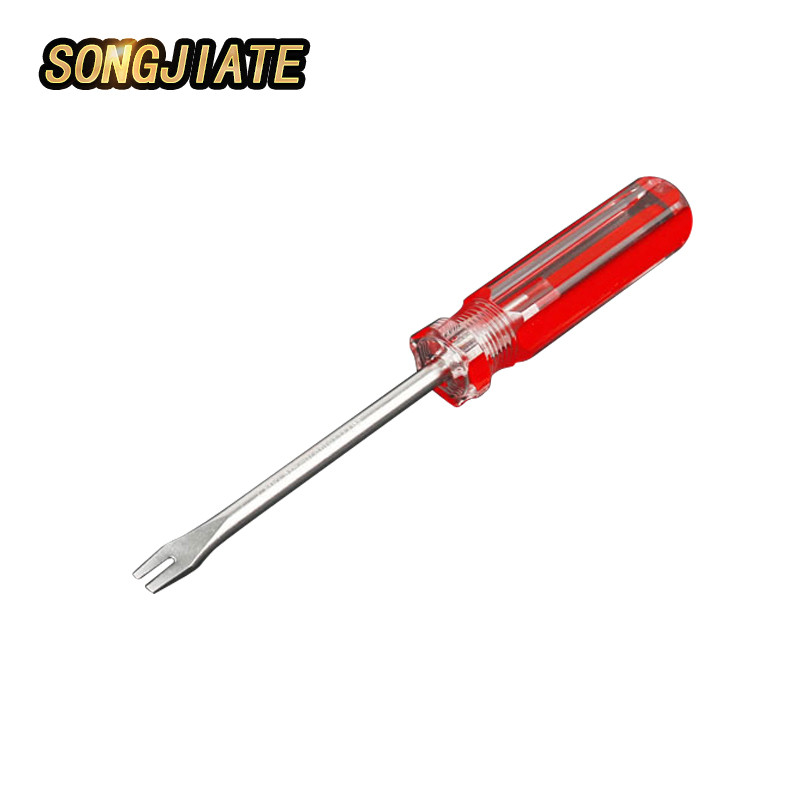 SONGJIATE Auto ukseliim-pandlaga kruvikeeraja V-tüüpi küünarnukkkruvikeeraja naelahammaste kinnitusvarras