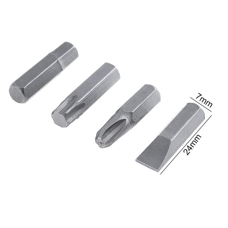 33 bucăți/lot set de șurubelnițe Set de scule de mână cu burghie hexagonale Torx Hex Pozidriv cu șurubelniță speciale Phillips