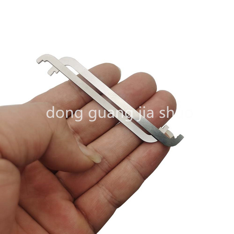 vânzare la cald 0,7 mm 0,8 mm, 1,0 mm 1,2 mm 6 buc/pungă cheie de tensiune instrumente pentru tijă de împingere Instrumente practice de lăcătuș