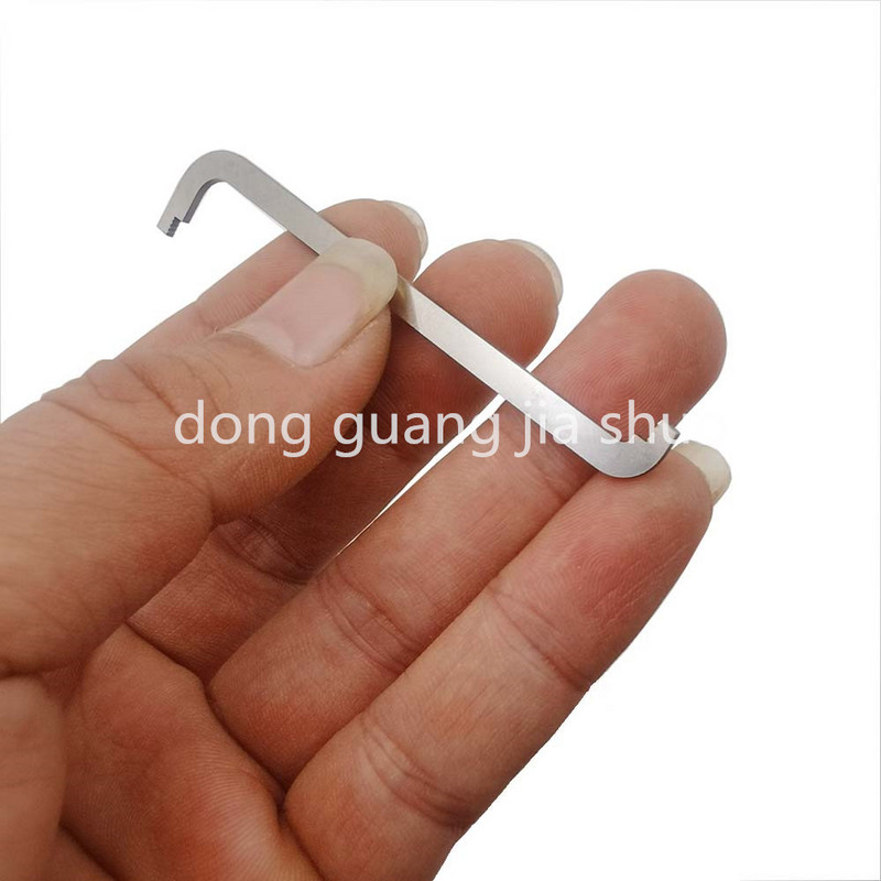 vânzare la cald 0,7 mm 0,8 mm, 1,0 mm 1,2 mm 6 buc/pungă cheie de tensiune instrumente pentru tijă de împingere Instrumente practice de lăcătuș