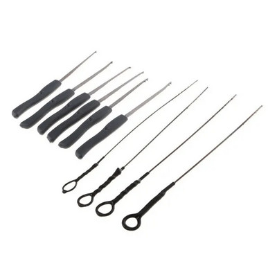 Užraktas Rinkinys Eksploatacinės medžiagos Įrankiai Šaltkalvis Sulaužytas raktas Automatinis ištraukiklis Pašalinti kabliukus „Pasidaryk pats“ rankų įrangos rinkinys su praktika