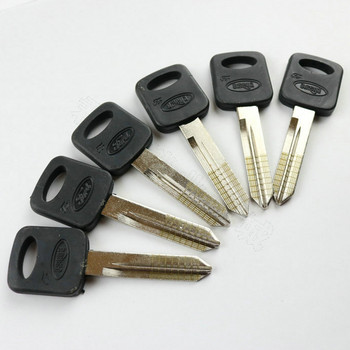 10PCS/LOT Оригинален ключ с гравирана линия за 2 в 1 LiShi FO38 празни зъби ключове за кола Ключарски инструменти Консумативи за Ford Edge Escape