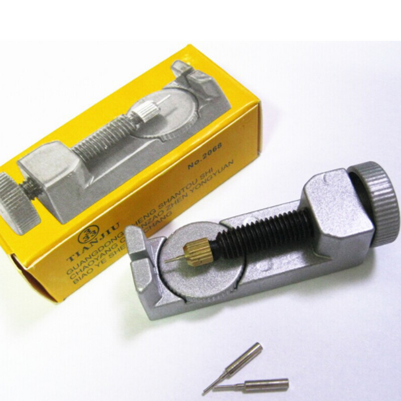 Kellarihma lingi tihvtide eemaldaja parandustööriistade komplekt kellasseppadele koos 3 lisatihvtiga, asendusnõela eemaldaja vedruvarda komplekt