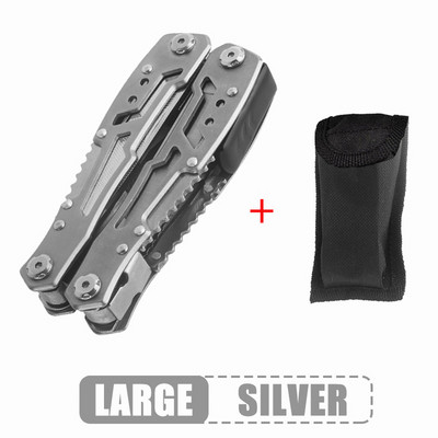 Многофункционален нож от неръждаема стомана Многофункционален инструмент Джобен нож Клещи Сгъваеми ножове Клещи Преносимо сгъваемо острие