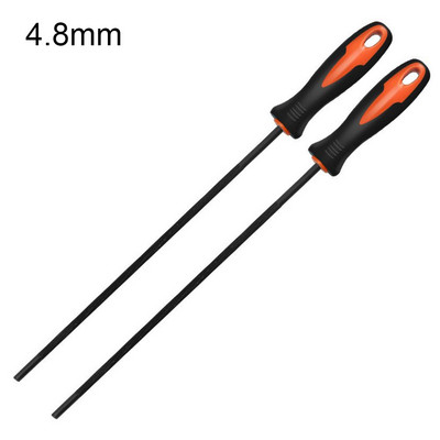 Kiváló minőségű körfűrész láncfűrész-reszelők élező láncfűrészláncok 4 mm-es 4,8 mm-es 5,2 mm-es famegmunkáló kéziszerszámok Új