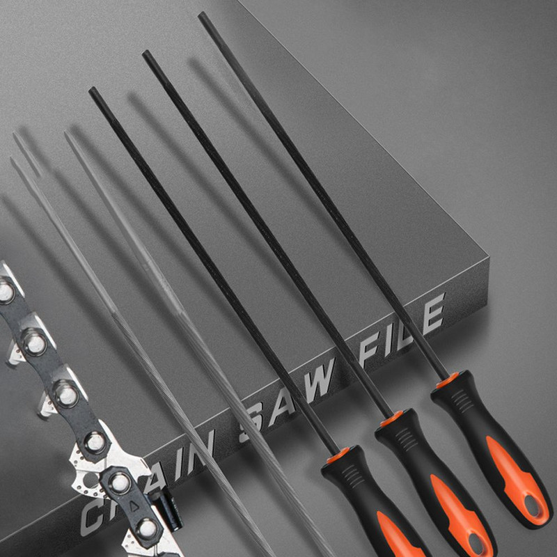 Kiváló minőségű körfűrész láncfűrész-reszelők élező láncfűrészláncok 4 mm-es 4,8 mm-es 5,2 mm-es famegmunkáló kéziszerszámok Új