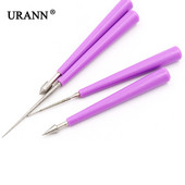 4 bucăți/set Seturi de pile cu ace de diamant Instrumente de mărire a găurii de mărgele Mărgele de sticlă din perle cu diamante Alezoare de fișiere cu vârf Instrumente de bijuterii