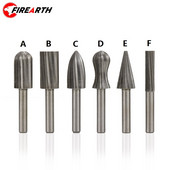 Turpije od brzoreznog čelika za metal Prikladne za dršku od 6 mm Metalne rotacijske turpije za graviranje/brušenje Alati za rezbarenje za obradu drveta