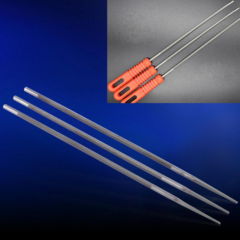 3 kom/set Oštrilo turpija za lance 4.0/4.8/5.5 mm Turpija za motornu pilu Okrugla čelična ležajna turpija Okrugla pila za motornu pilu Obrada drveta