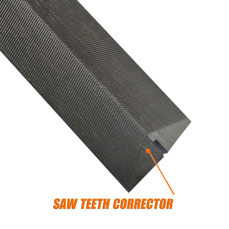 Atzarošanas zāģa vīle T12 Gultņu tērauda vīle Kokapstrāde Kokapstrāde Rokas instruments Īpašs vīles Tpr roktura formēšana un asināšana #P3