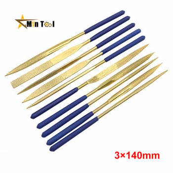 10PCS Diamond Mini Needle File Set Handy Tools Ceramic Crafts DIY Wood Rasp File Needle Jewelry Polishing Carving File Diamond