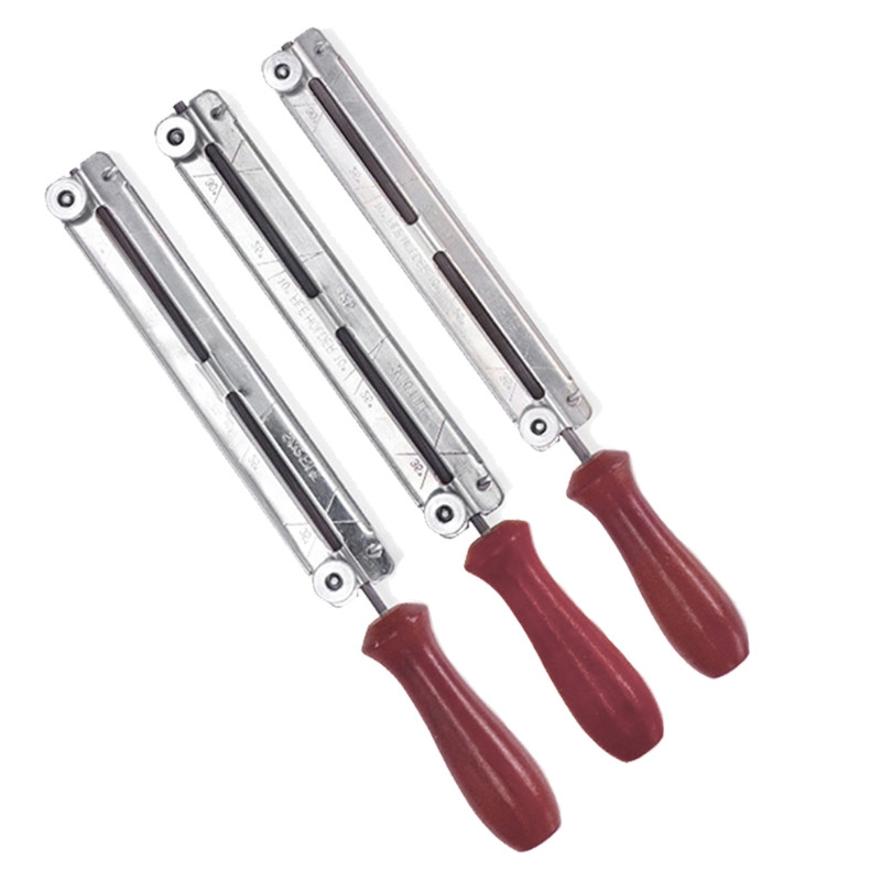 Antikorozinis grandininio pjūklo failo laikiklis 4/4,8/5,5 mm grandinės galąstuvo rinkiniai Ideali įrankio dovana gimtadienio proga Tėvo diena, Kalėdų diena M4YD