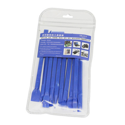 E5BE 10 db/Szett kettős fejű műanyag feszítővas csúszásmentes fogantyúval szétszerelő Spudger nyitóeszköz telefon számítógép javításhoz