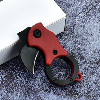 Мини Eagle Claw Knife Creative Outdoor Mini EDC Folding Knife Три цвята Outdoor Knife Crafts Portable Camping Folding Knife