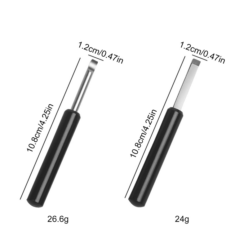 Laikrodžio atidarytuvo įrankis Laikrodžio užpakalinė dėklo atidarytuvas peilis Laikrodžio gamintojo remonto įrankio svirties nuėmimo įrankis Juoda nešiojama rankena