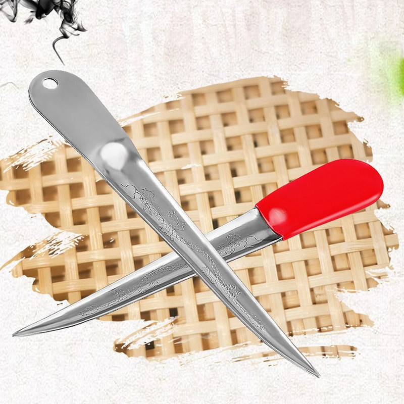 Oțel cu mangan Rattan Mobilier Lucru cu ac de țesut Instrumente de reparare Tesut Rattan Rangă Cuțit special