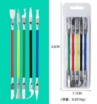 IC mikroshēmu remonts plāna asmens CPU šķeldojošs nazis lauzņu komplekts mātesplates mikroshēmu remontam izturīgs griešanas nazis, noņemt līmes lāpstas asmeni