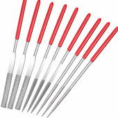 10db gyémánt mini tűreszelő készlet praktikus eszközök kerámia kézművesség barkácsolás fa reszelő tű ékszer polírozás faragás gyémánt reszelő