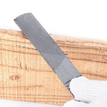 Двойно изрязана сплав Квадратна плоска полукръгла игла за пълнене Microtech Woodworking 4 В 1 Пили за дърворезба Дървена рашпилка