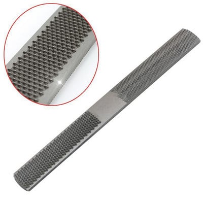 Dupla vágott ötvözet négyzet alakú lapos félkör töltőtű Mikrotechnológiai famegmunkálás 4 az 1-ben fafaragás reszelő reszelő fa