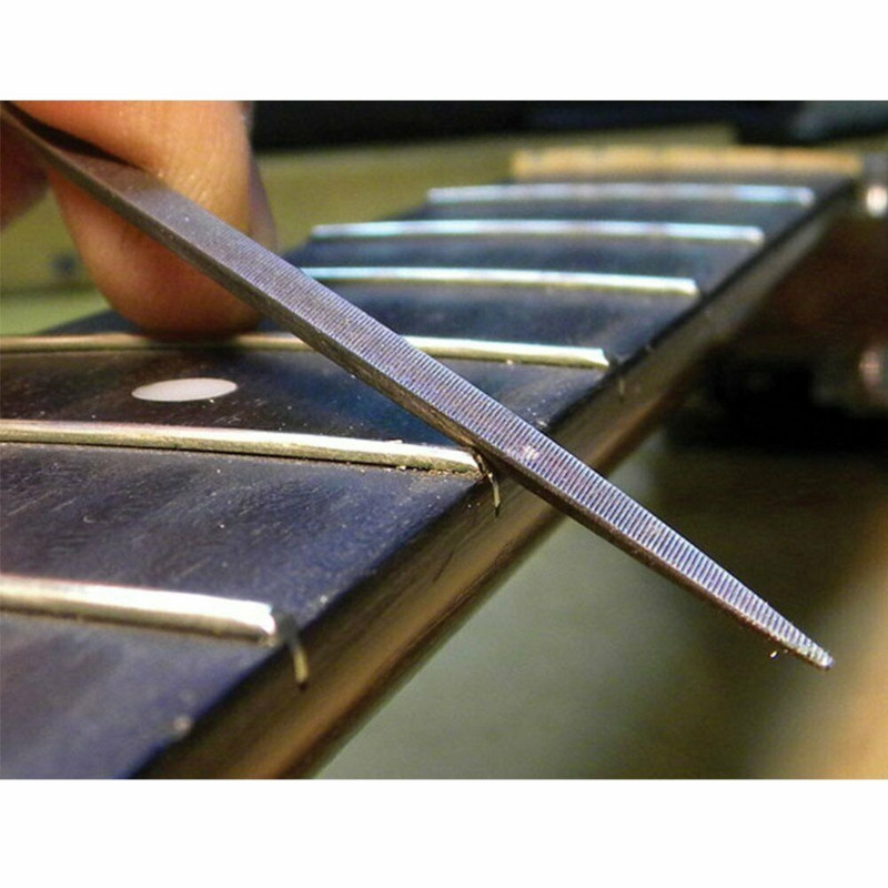 10 τεμ. Επαγγελματικές τάπες κιθάρας, καρύδια με βελόνες, γυαλισμένο αρχείο, μαχαίρι λείανσης, ράπα, εργαλείο επισκευής κιθάρας