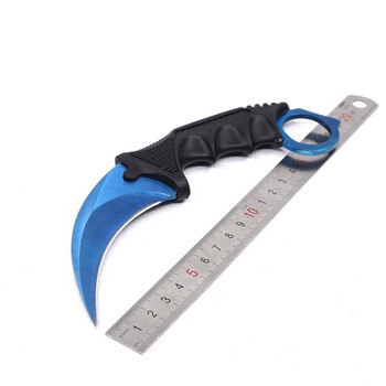 Cs go Karambit Knife Hunting Camping Pocket Knife Survival Tactical Outdoor EDC Tools Fixed Blade csgo Claw Knife