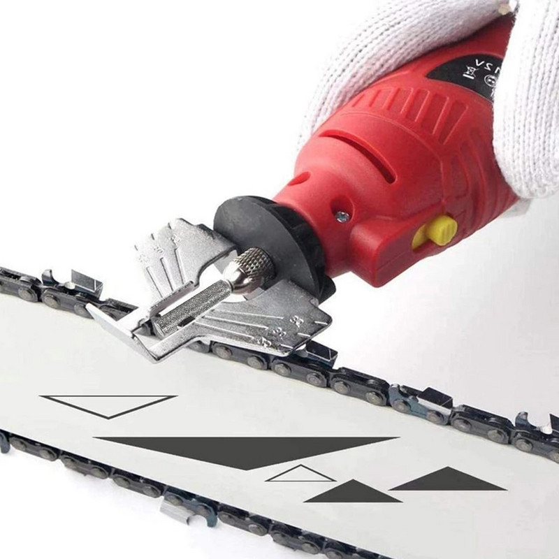 4,0 / 4,8 / 5,5 MM grandininio pjūklo antgaliai titanu dengtos deimantinės šlifavimo galvutės galandiklis švitrinio pjūklo grandinės didelio kietumo elektrinė dildė