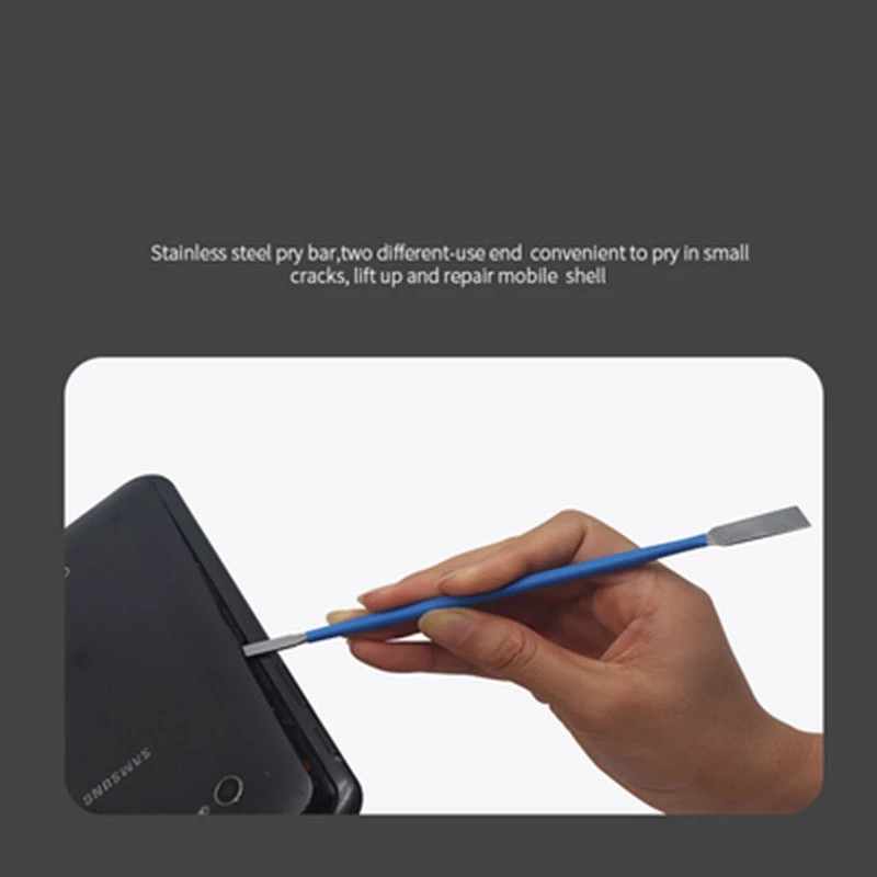 B&R profesionalus išmontavimo nešiojamas nerūdijančio plieno įrankis metalinis laužtuvas Mobilus kompiuterio remontas metaliniai batai atviro korpuso laužtuvai