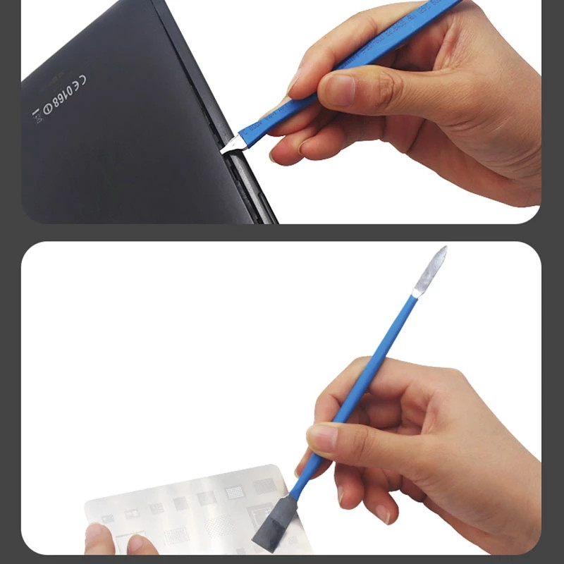 B&R profesionalus išmontavimo nešiojamas nerūdijančio plieno įrankis metalinis laužtuvas Mobilus kompiuterio remontas metaliniai batai atviro korpuso laužtuvai