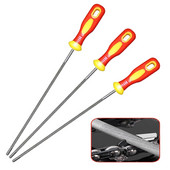 3 tk 4/4,8/5,5 mm ümmargune kõrge süsinikusisaldusega terasest kettsae viili teritamine kettsae ketid puidutöötlemise kettsae viil Puusepatööriistad