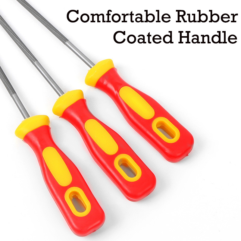 3 tk 4/4,8/5,5 mm ümmargune kõrge süsinikusisaldusega terasest kettsae viili teritamine kettsae ketid puidutöötlemise kettsae viil Puusepatööriistad