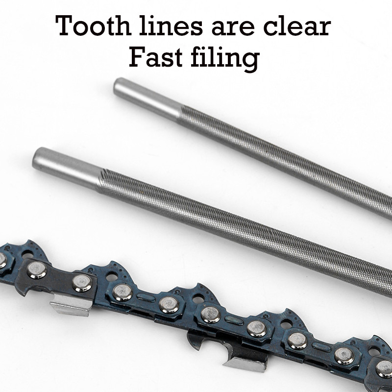 3 tk 4/4,8/5,5 mm ümmargune kõrge süsinikusisaldusega terasest kettsae viili teritamine kettsae ketid puidutöötlemise kettsae viil Puusepatööriistad