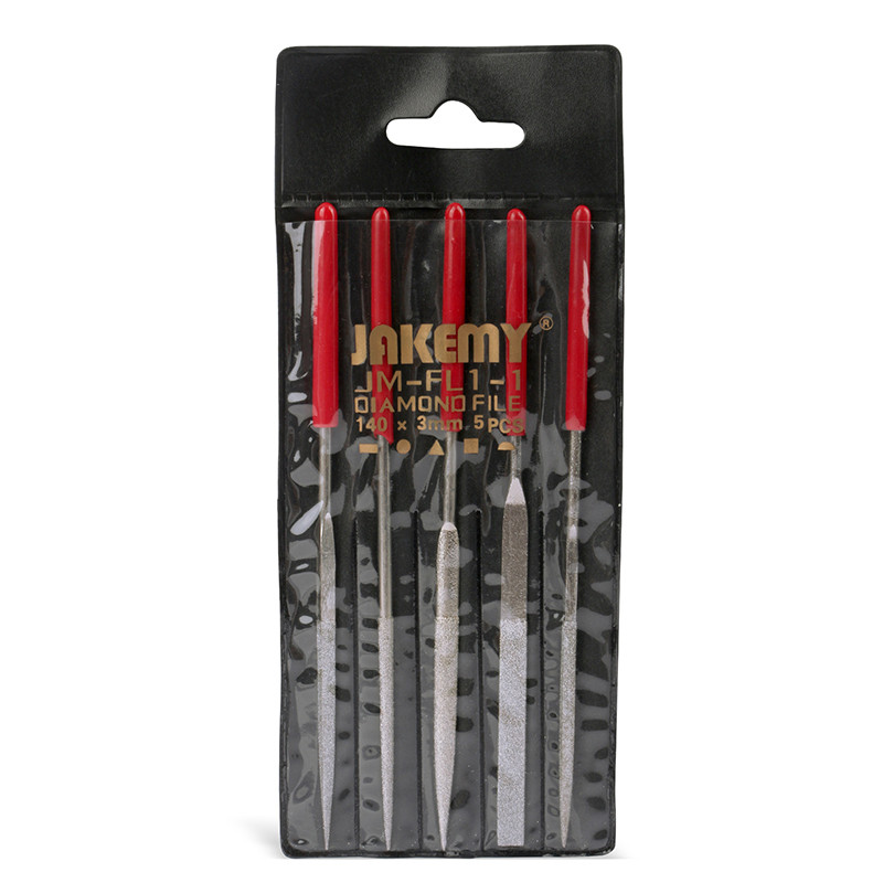 Tartós és könnyen használható fémreszelő ötrészes lapos kerek háromszög reszelő háztartási gyémánt félkör alakú reszelő négyszögű reszelő